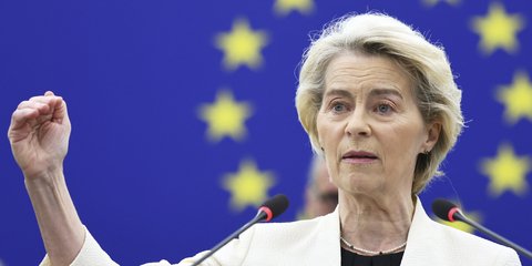 Η πρόεδρος της Κομισιόν, Ούρσουλα φον ντερ Λάιεν